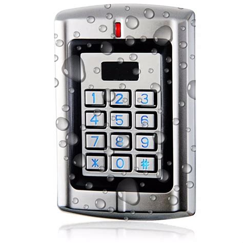 rfid and keypad based security system|stand alone access keypad.